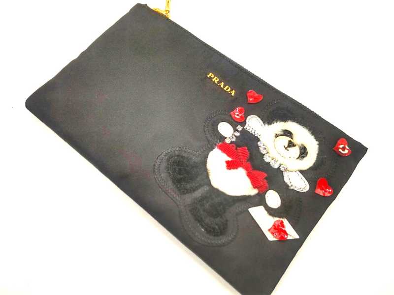 プラダ買取　ポーチ（1M1214）